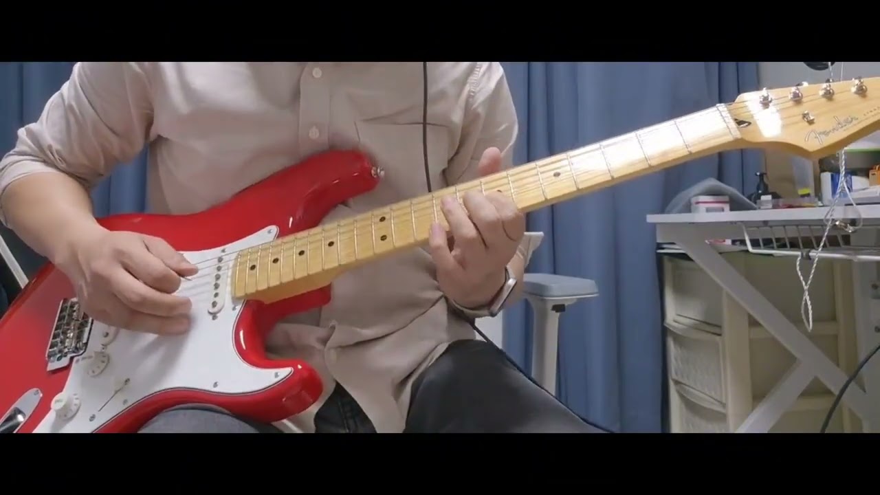 Am Pentatonic scale practice (기타연습)