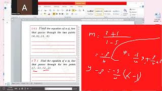 546 EQUATION OF STRAIGHT LINE
