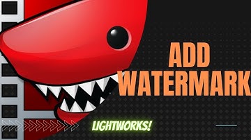 How to Add a Watermark to Your Videos | Lightworks | Tutorial | Urdu & Hindi