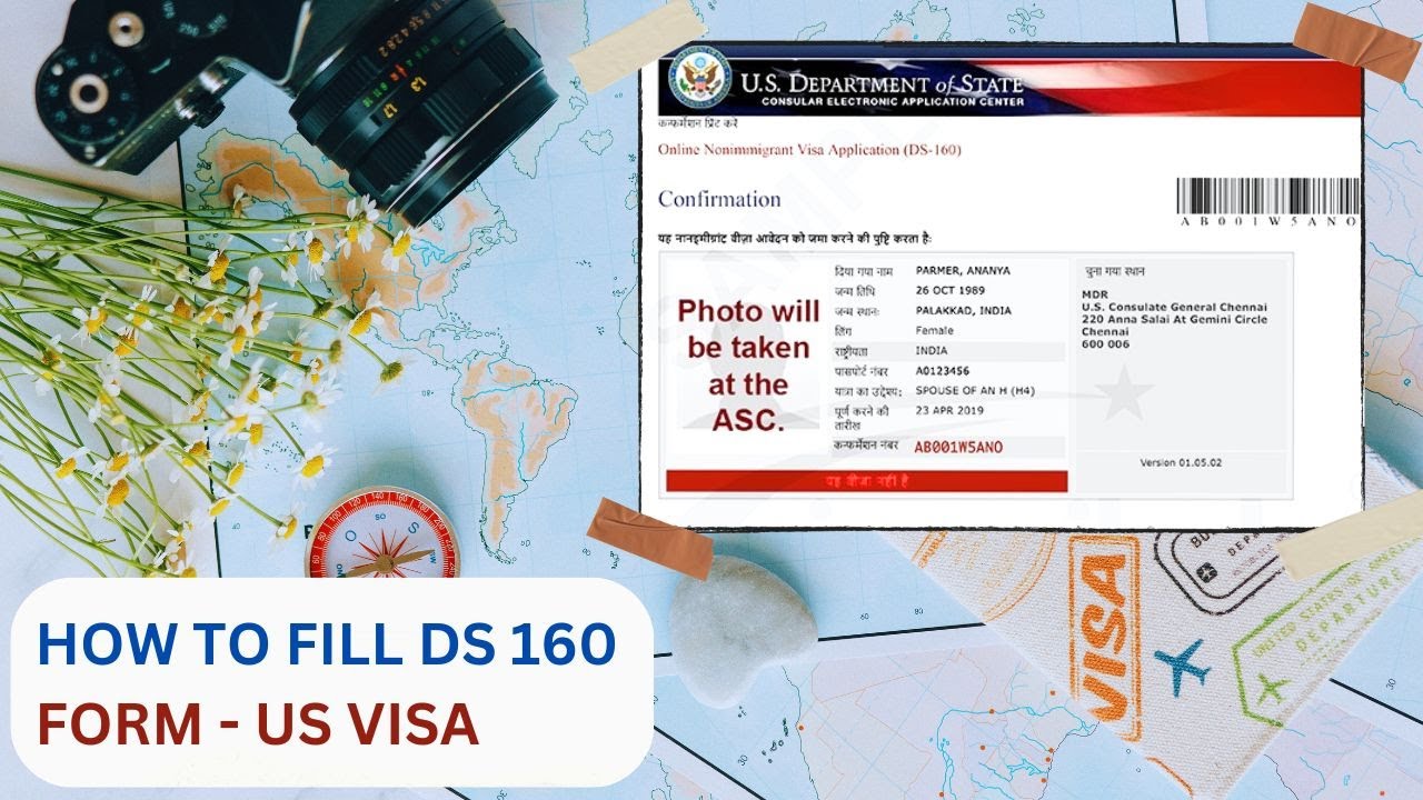 How to Fill DS-160 Form for a U.S. Visa | Step-by-Step Guide #usa #visa ...