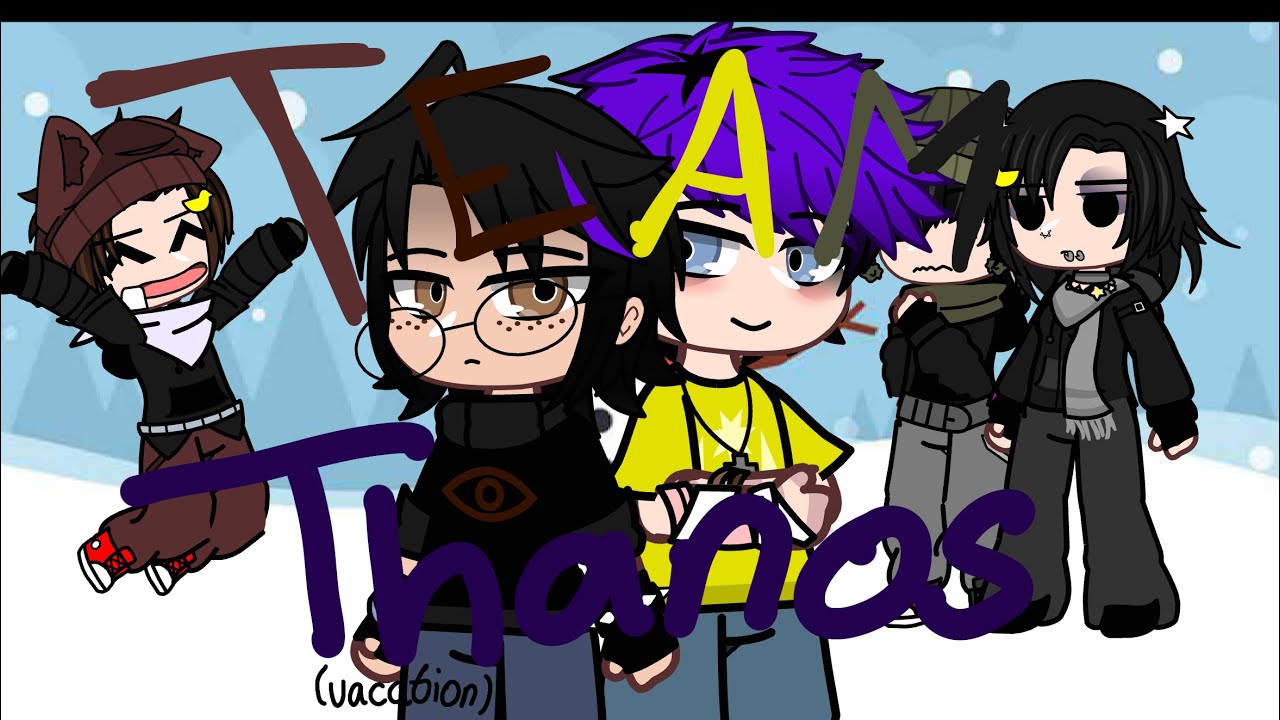 Team Thanos on vacation! (Spoiler: not at the beach)