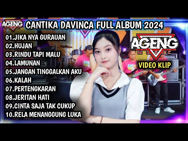 CANTIKA DAVINCA FT AGENG MUSIC 2024 | JIKA HANYA GURAUAN, HUJAN, RINDU TAPI MALU - AGENG MUSIC class=