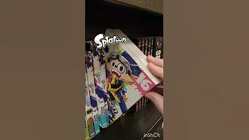 Splatoon manga books at Barnes and Noble #splatoon3 #splatoon #nintendo