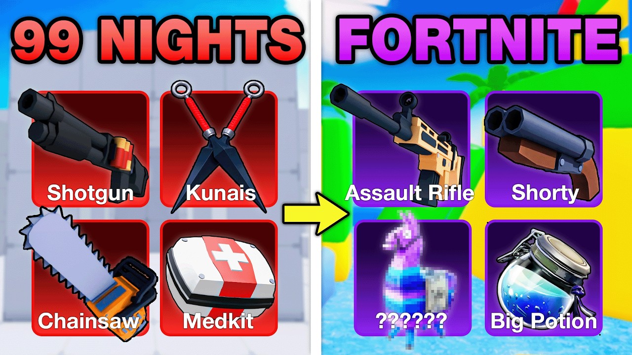 Winning with EVERY GAME THEME LOADOUT in Rivals!