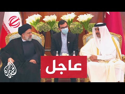 وصول الرئيس الإيراني إلى قطر في أول زيارة له لدولة خليجية