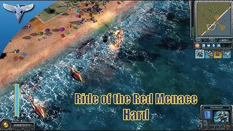 C&C Red Alert 3 - Allies Mission 1 - Ride of the Red Menace [Hard]