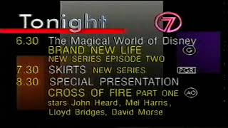 Channel 7 Perth Programme Lineup And Ident Widescreen