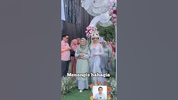 Menangis bahagia #pengantin #pengantinviral #bahagia
