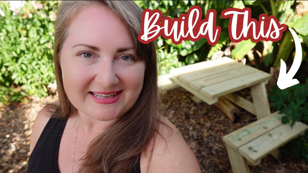 A Better Picnic Table for Small Spaces | 2 PERSON TABLE