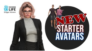 SECOND LIFE UPDATE 2023 - NEW FREE STARTER AVATAR