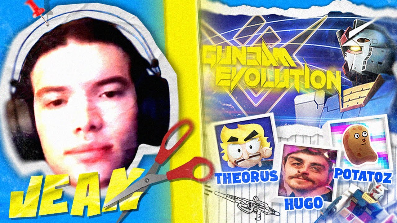 VOD // GUNDAM EVOLUTION - Jean, Hugo, Terracid, Potatoz, Théorus