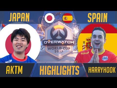 Japan vs Spain | Overwatch World Cup 2017 Sydney Highlights