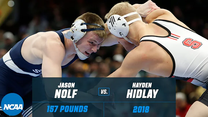 Jason Nolf vs. Hayden Hidlay: 2018 NCAA title (157...