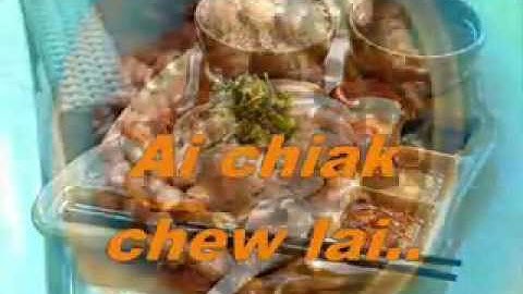 hokkien food song
