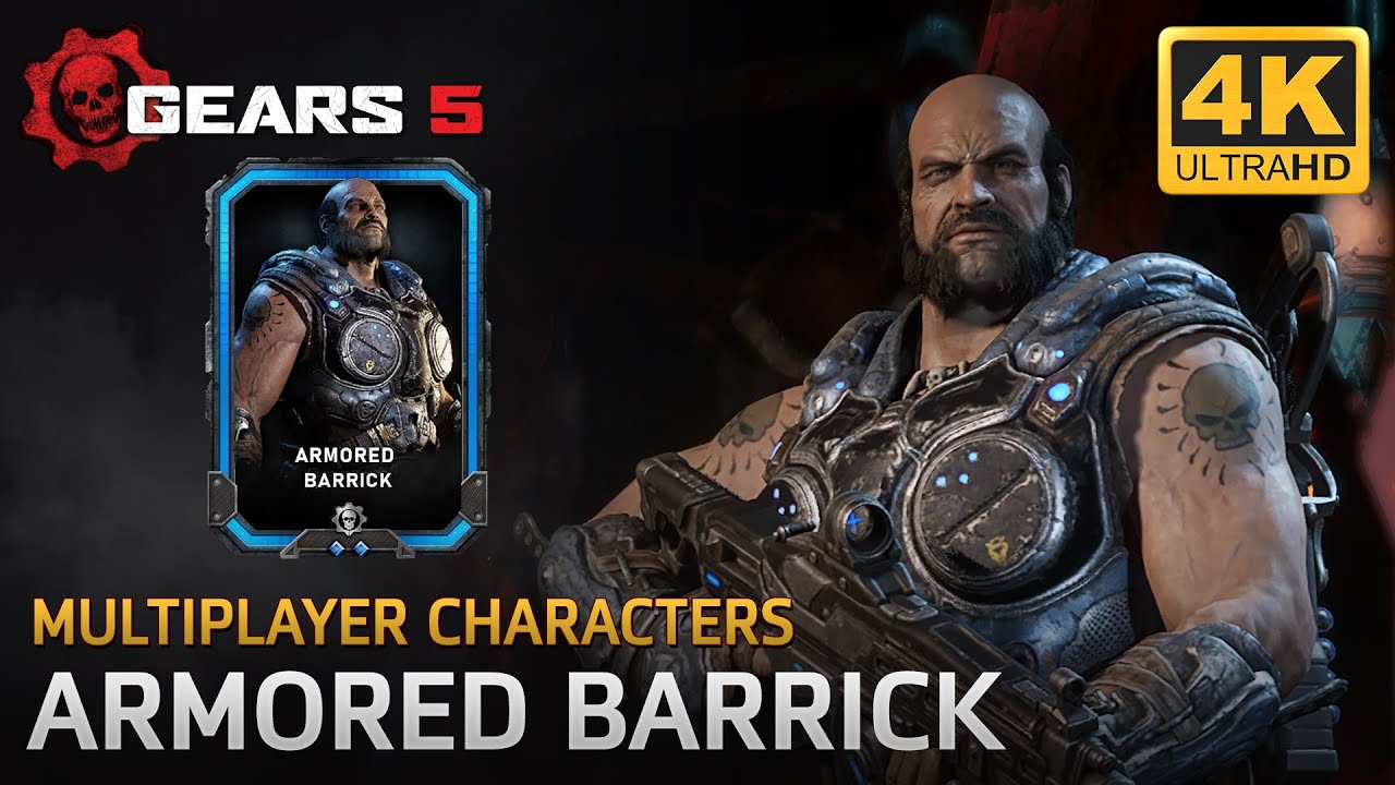 Gears 5 - Multiplayer Characters: Armored Barrick 