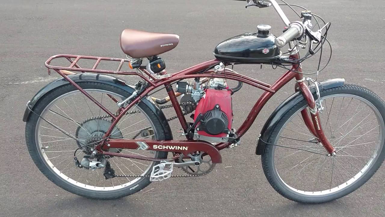 4 stroke motorized bicycle