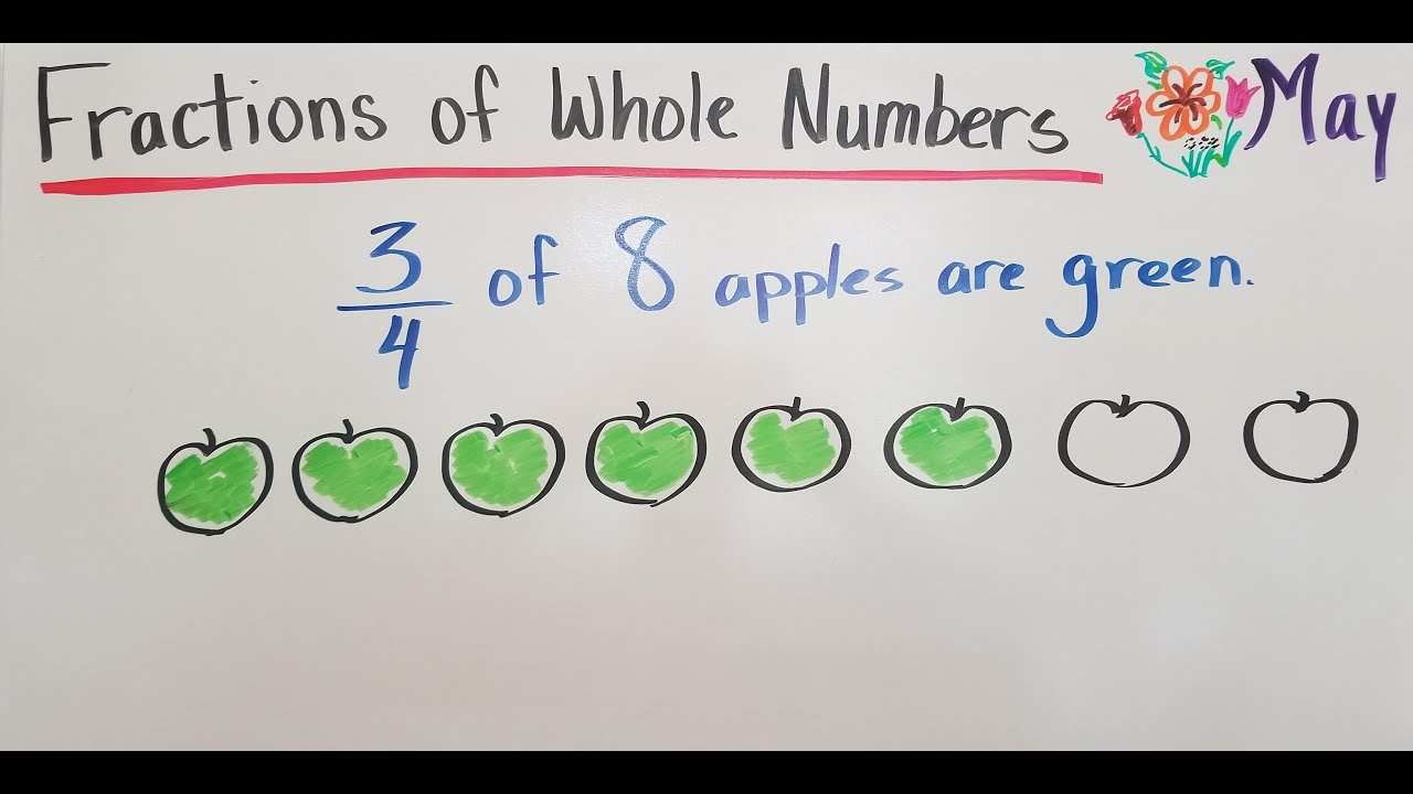 whole numbers as fractions