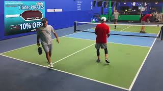 Pickleball Seniors Kick Butts