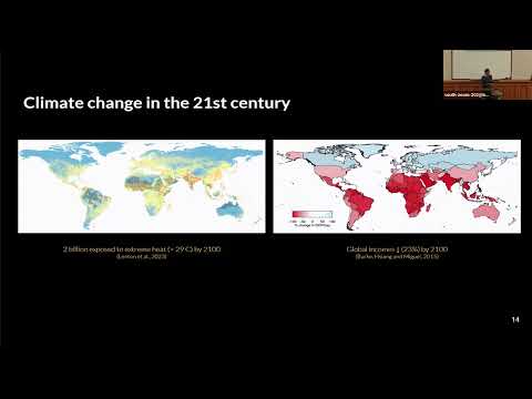 Two Ph.D. Research Presentations — Zoe Kahn & Suraj Nair