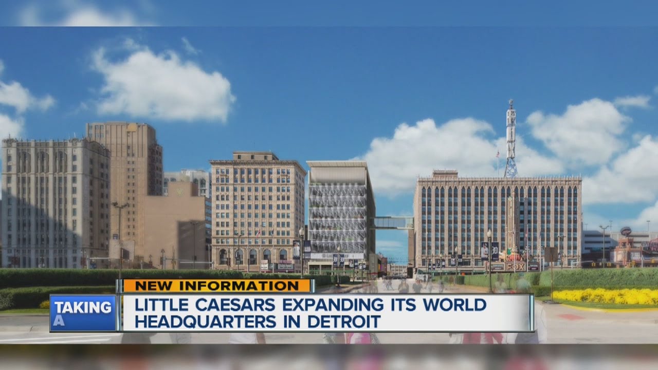 Little Caesars announces new headquarters in Detroit YouTube