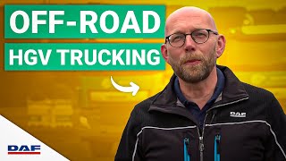 Off-road HGV Trucking in a DAF CF!