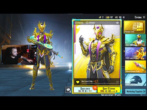 ახალი ყველაზე ლამაზი პრემიუმი ჩემს ექაუნთზე😎😎😎300+ CRATE OPENING