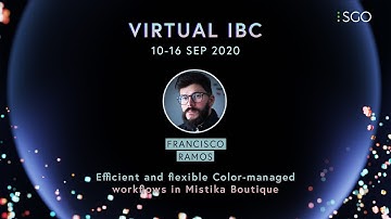 Efficient and flexible Color-managed in Mistika Boutique