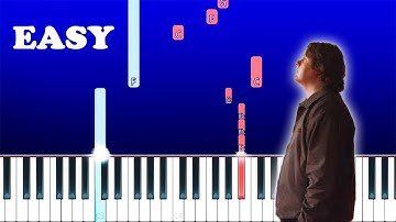 Lewis Capaldi - Something In The Heavens (EASY Piano Tutorial)
