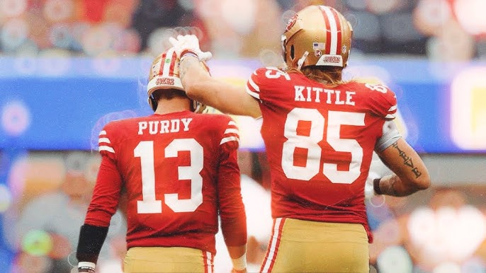 George Kittle explains why Brock Purdy is the franchise QB for 49ers 📈 -  YouTube