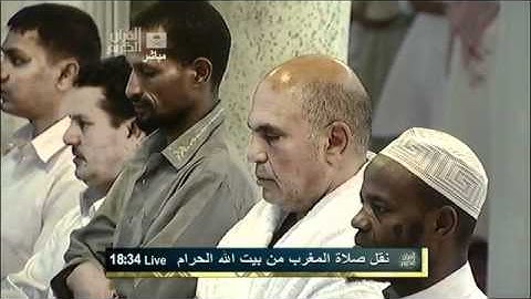 صلاة المغرب بتاريخ 20  10 1432 السديس من أواخر سورة مريــــم    HD ‫‬