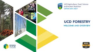 UCD Forestry - Open Day 2021 UCD Forestry - Open Day 2021