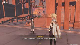Genshin Impact. Little Feis Pirates Invasion Daily Quest.