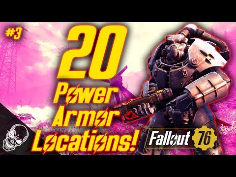 ALL Power Armor Locations In Fallout 76 Part 3 (X-01 POWER ARMOR)