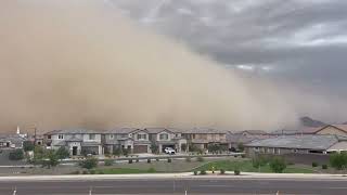 Giant Haboob Dust Storm Swallows Arizona Town