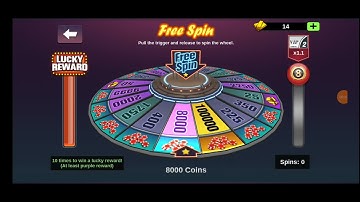 3D Pool Ball Free Spin that was CLOSE