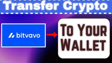 How To Transfer Crypto From Bitvavo To Your Wallet