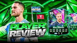 95 PATH TO GLORY MAC ALLISTER SBC PLAYER REVIEW - EA FC 26 ULTIMATE TEAM