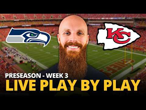 Seahawks Vs Chiefs Live Play By Play Reaction | Preseason Week 3