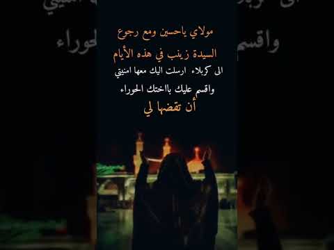 ودعوا امنياتكم مع السيده زينب فهذه الايام هيه قادمه الى كربلاء وقسموا عليها بالحسين والعباس