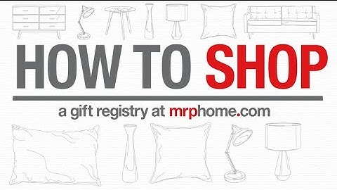How to Shop a Gift Registry Online with mrphome