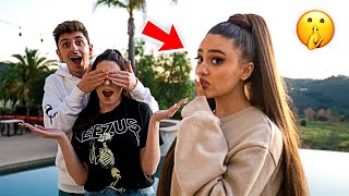Surprising my Friends with ARIANA GRANDE!! **crazy freakout**