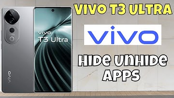 Hide Unhide Apps Vivo T3 Ultra || How to add privacy permissions On apps (Easy Tutorial)