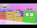 Looking For Numberblocks Square Club 1 1000 To 400 000 HUGE Numberblocks Number Pattern