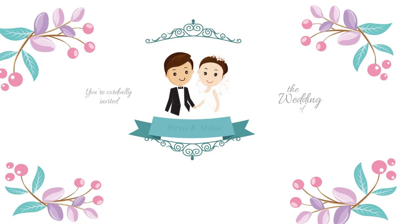 VIDEO INVITATION WEDDING  UNDANGAN PERNIKAHAN POWERPOINT  