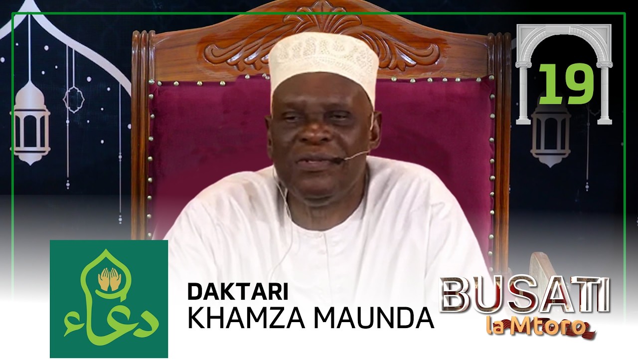 #LIVE 🔴 Busati la Mtoro Na Doctor Hamza Maunda(19)