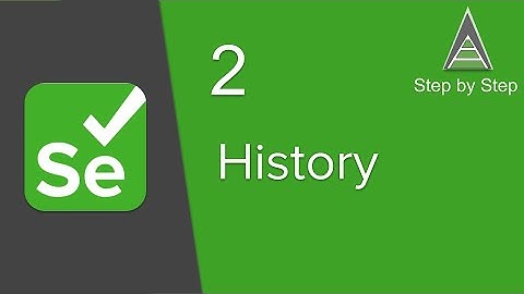 Selenium Beginner Tutorial 2 - History of Selenium