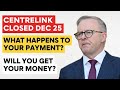 Centrelink Closed on December 25: How Payments Are Affected