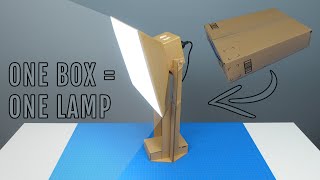 DIY Studio Light from Cardboard - How to Build Your Own! screenshot 4