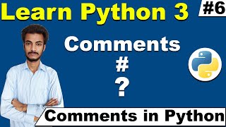 Comments in Python, Python3 Tutorial for Beginners, Programming Tutorial, cyber warriors