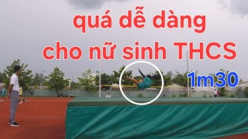 Nhảy cao Nữ THCS tại HKPĐ Toàn Quốc lần X khu vực V tại Bến Tre